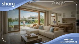 Two-bedroom apartment for sale in Refad New Cairo Compound, 110 sqm