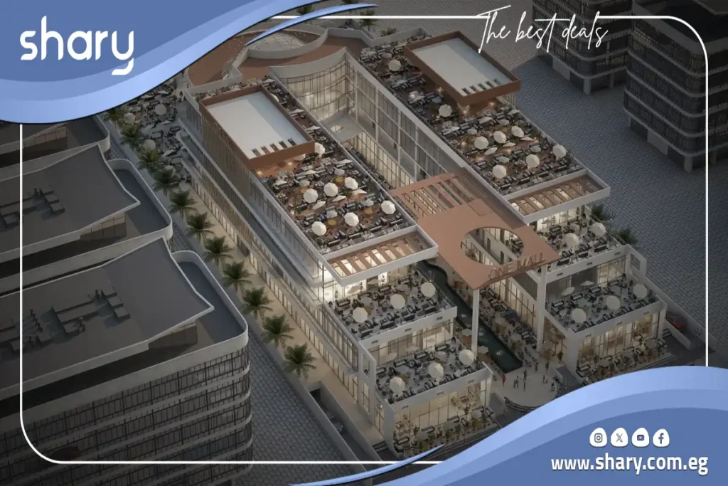 Commercial for sale in One Mall El Shorouk, 10% payment