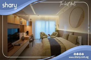 Hotel apartment for sale in Pullman New Capital, 58 sqm