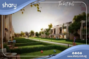 Middle townhouse for sale in Rare Mostakbal City, 196 sqm