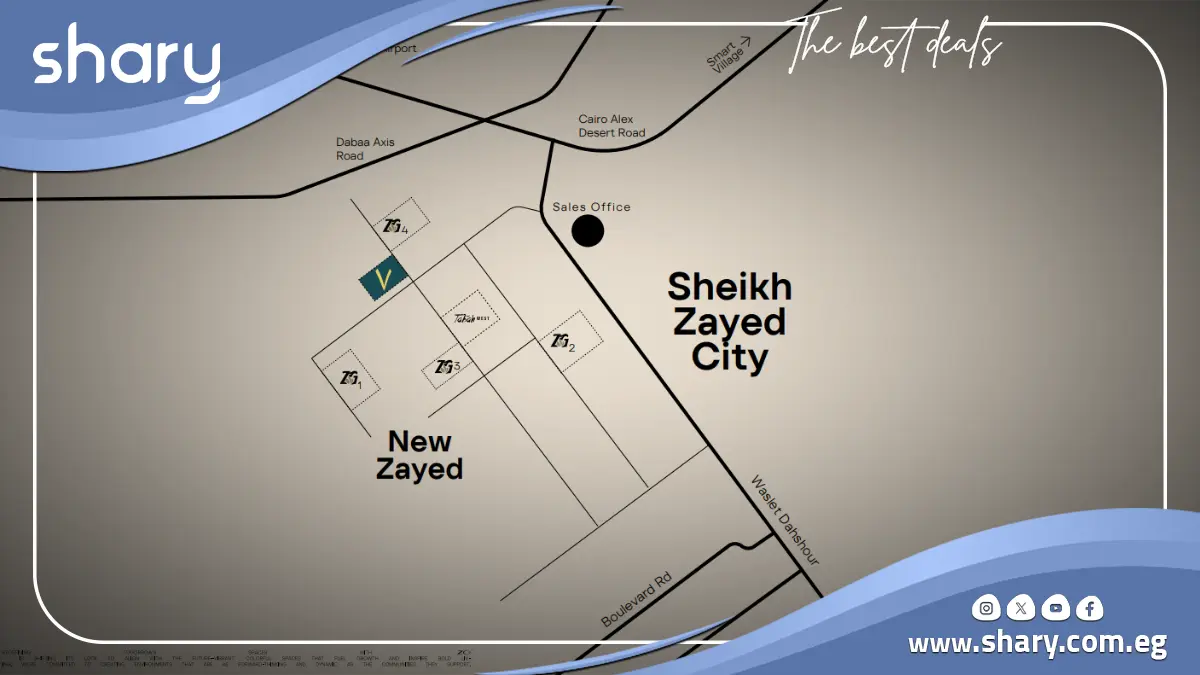 Prices and details of SVN Shades New Zayed Compound 6 SVN Shades Compound