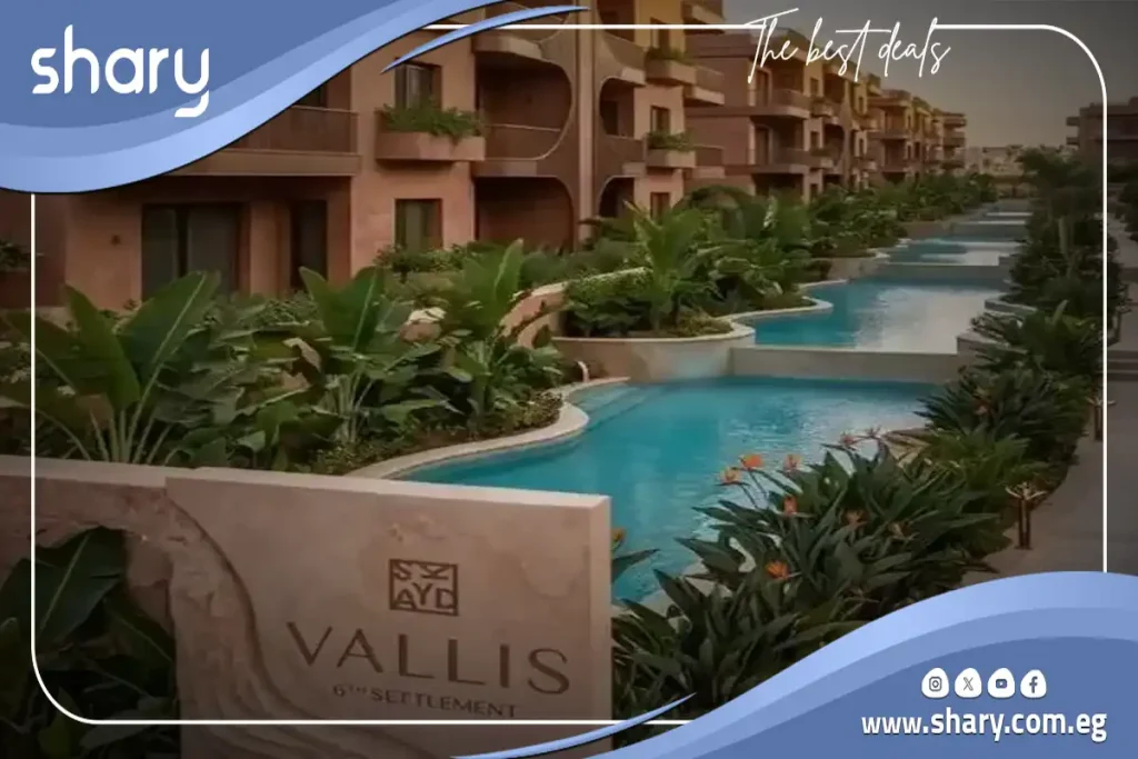 Villa for sale in VALLIS Compound New Cairo, 0% down payment