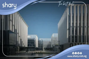 Commercial shop for sale in W55 Waterway Mall, New Cairo, 21 meters