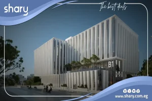 Commercial shop for sale in W55 Waterway Mall, New Cairo, 25 meters