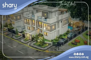 Twin house for sale in Zayed Greens 2 Compound 332 sqm