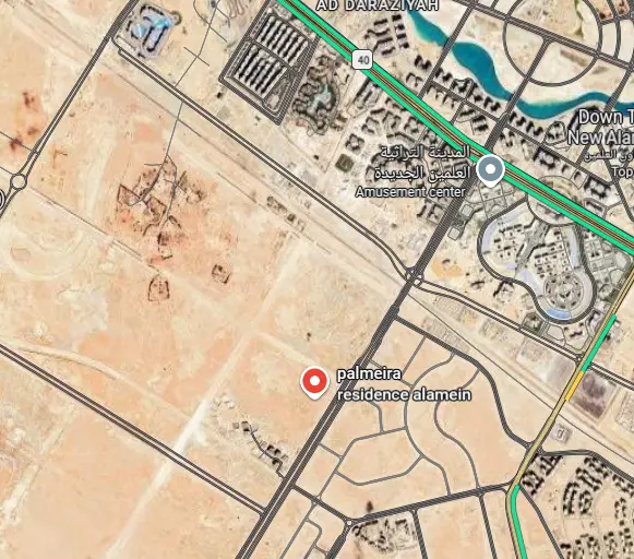 موقع قرية بالميرا ريزيدنس العلمين الجديدة