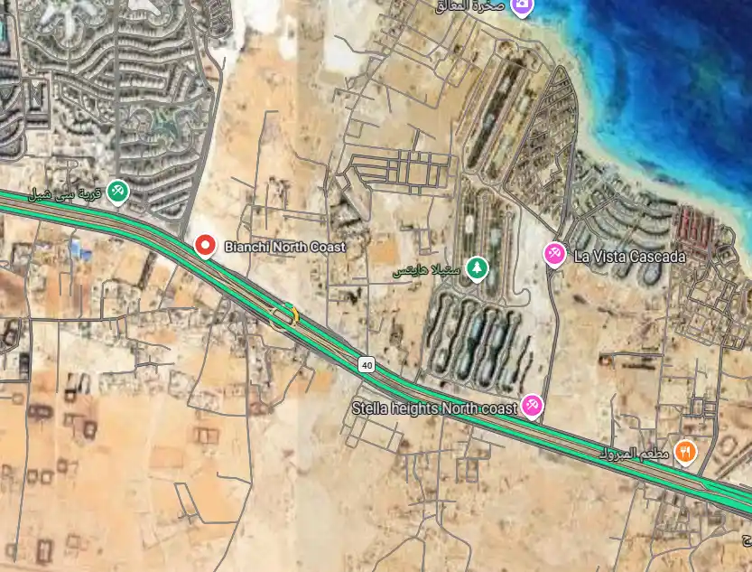 Bianchi Ilios North Coast Map Location