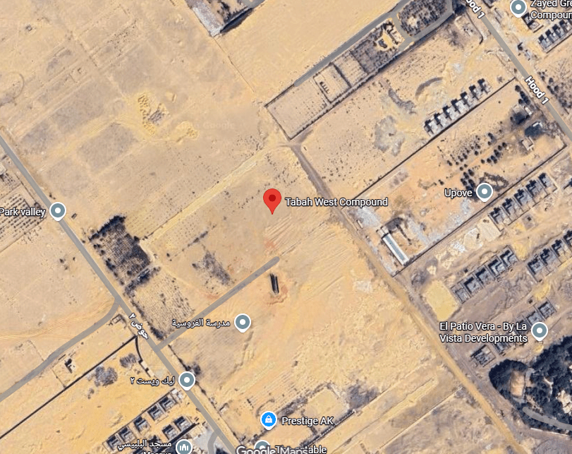Tabah West Compound New Zayed Map Location