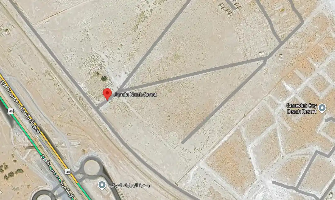 Jamila North Coast  Map Location