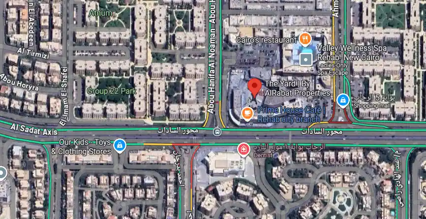 موقع مول ذا يارد الرحاب