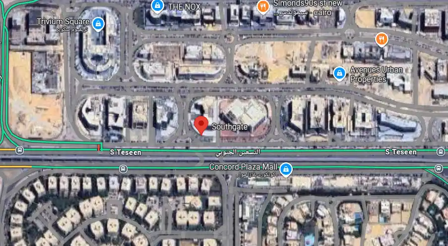 South Gate Mall New Cairo Map Location
