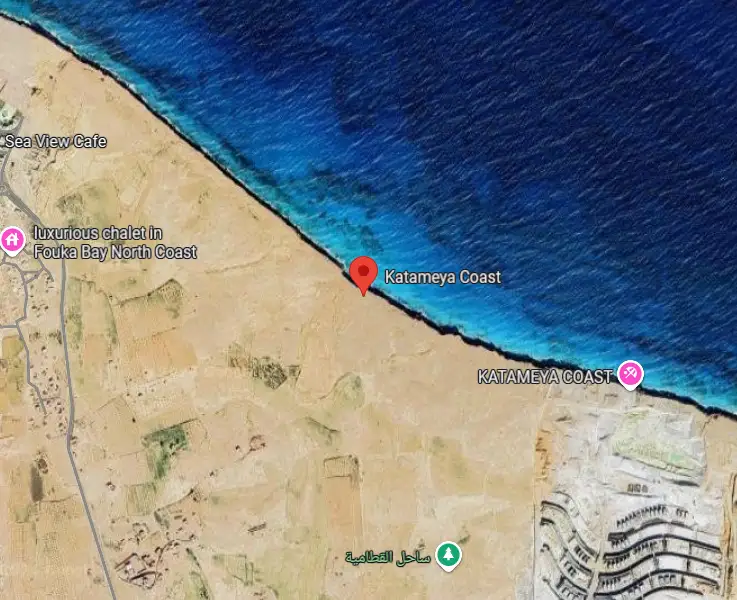 Katameya Coast North Coast  Map Location