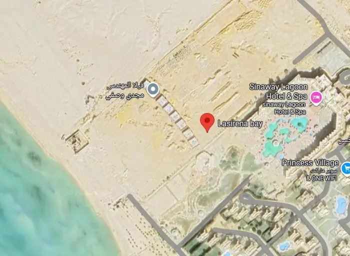 Lasirena Bay Ras Sudr Map Location