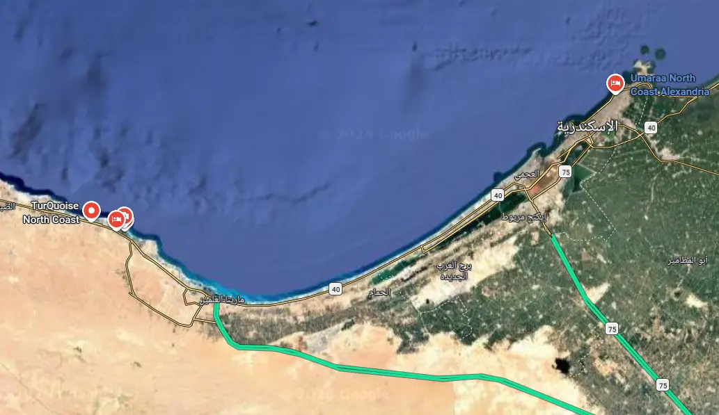 Marqs North Coast Village  Map Location