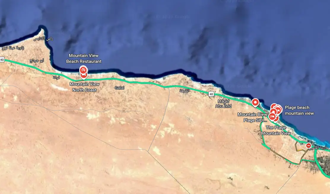 Mountain View Sidi Abdel Rahman Map Location