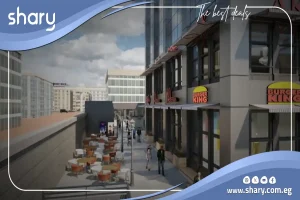 مكتب للبيع في مول مونتريال التجمع الخامس 60 متر مربع