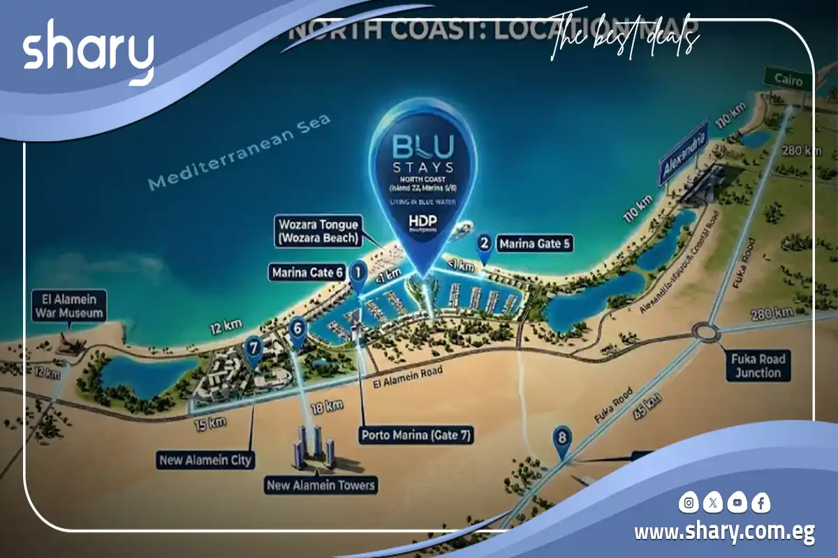Blu Stays North Coast Project Prices and Details 2026 9 Blu Stays Location