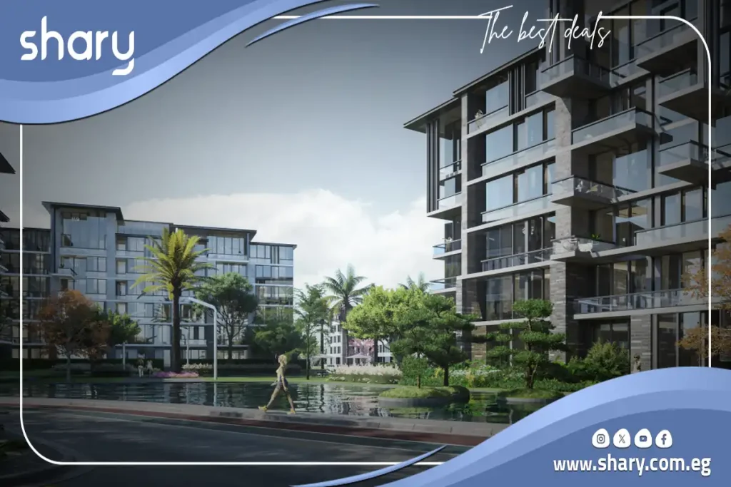 Apartment for sale in The View Waterway New Cairo Project 190 sqm