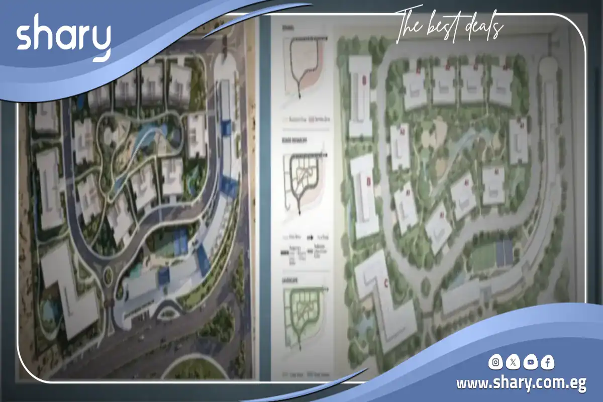 كمبوند ايلوم ريزيدنس التجمع السادس Illume Residence 11 ماستر بلان كمبوند ايلوم ريزيدنس