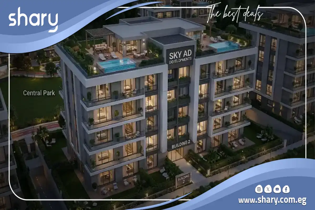 كمبوند سكاي فيو 3 الشيخ زايد Sky View 3 El Sheikh Zayed 6 كمبوند سكاي فيو 3 الشيخ زايد