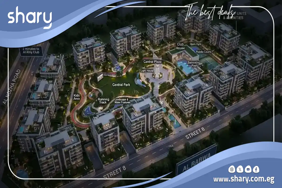 كمبوند سكاي فيو 3 الشيخ زايد Sky View 3 El Sheikh Zayed 8 Compound Sky view 3