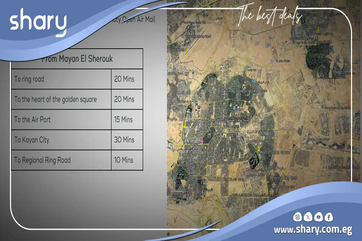 Mayan Compound El Shorouk, Prices and Details 2026 9 Mayan El Shorouk Location