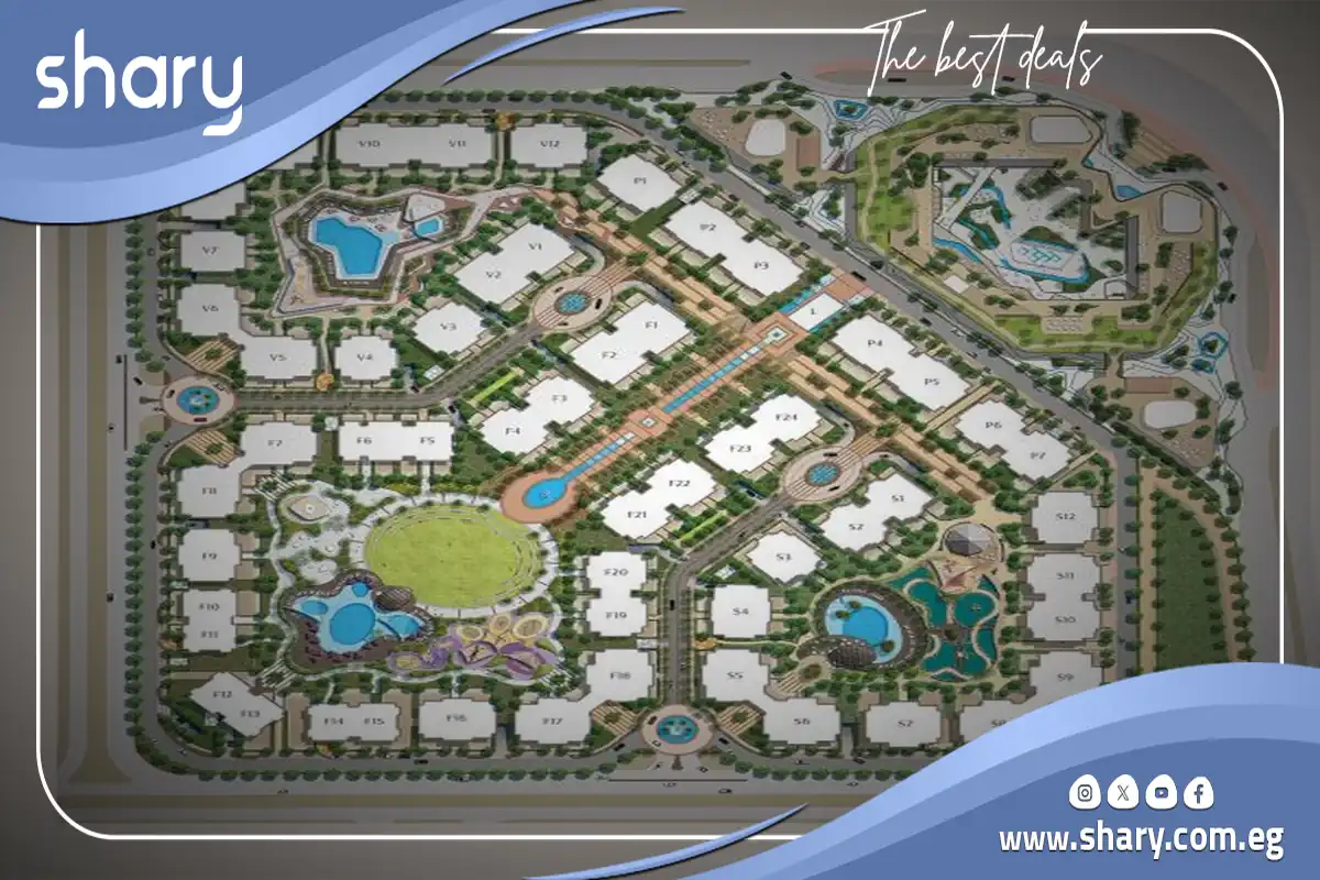 كمبوند 90 افينيو التجمع الخامس Compound 90 Avenue شركة تبارك 2026 9 كمبوند 90 افينيو