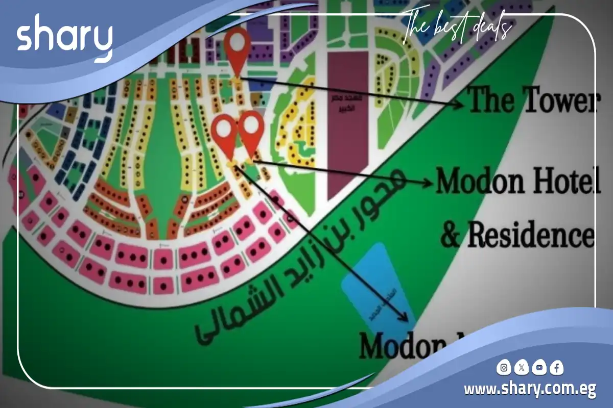 مدن ميجا تاور العاصمة الإدارية Modon Mega Tower New Capital 9 Modon Mega Tower العاصمة الإدارية