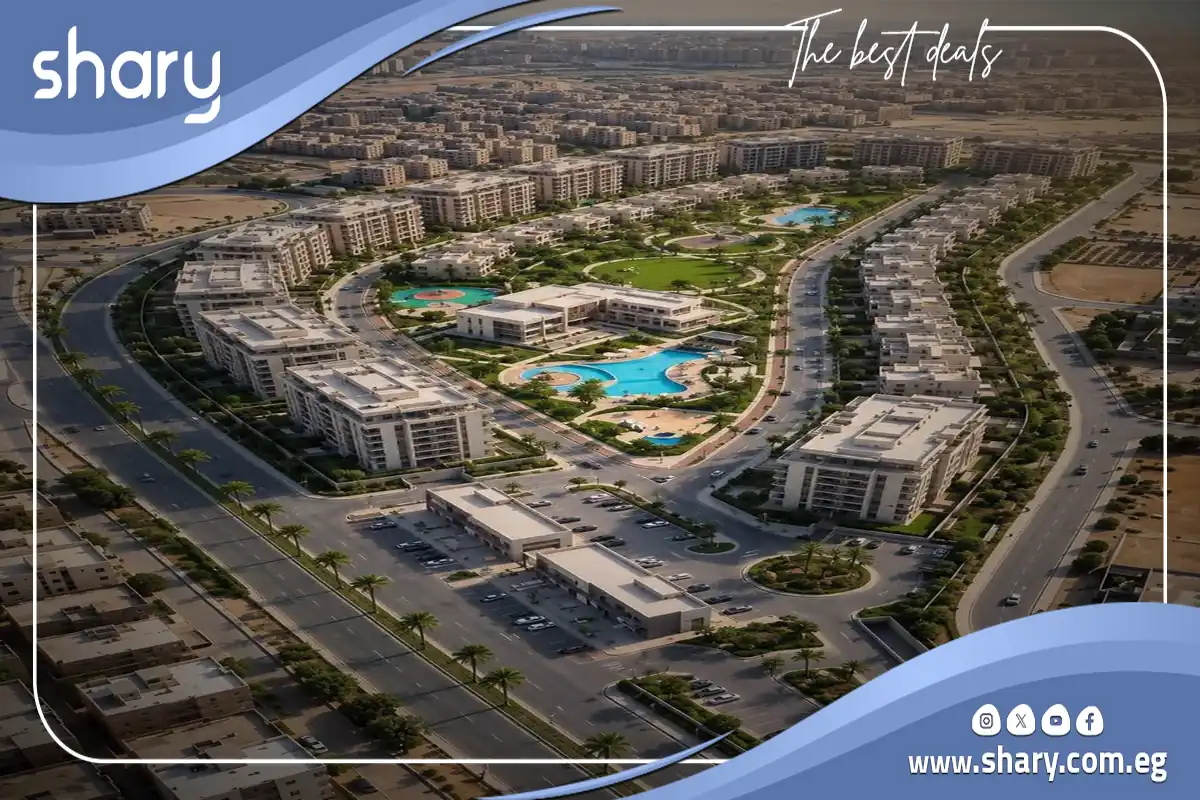 كمبوند تاون تن العبور الجديدة Town ten شركة مزايا 8 تصميم تاون تن العبور