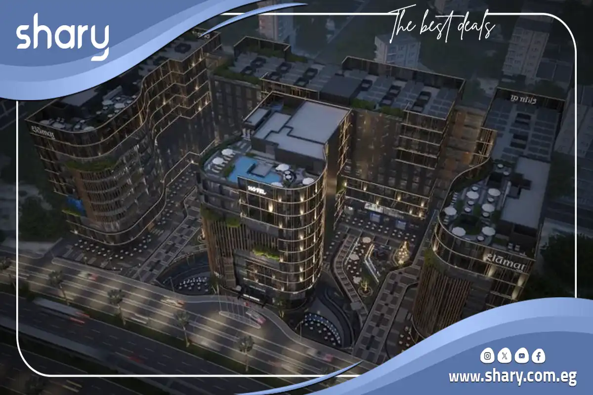 مول علامات تاون اكتوبر Alamat Town Mall Octobe شركة أوريا للتطوير العقاري 9 تصميم علامات تاون مول