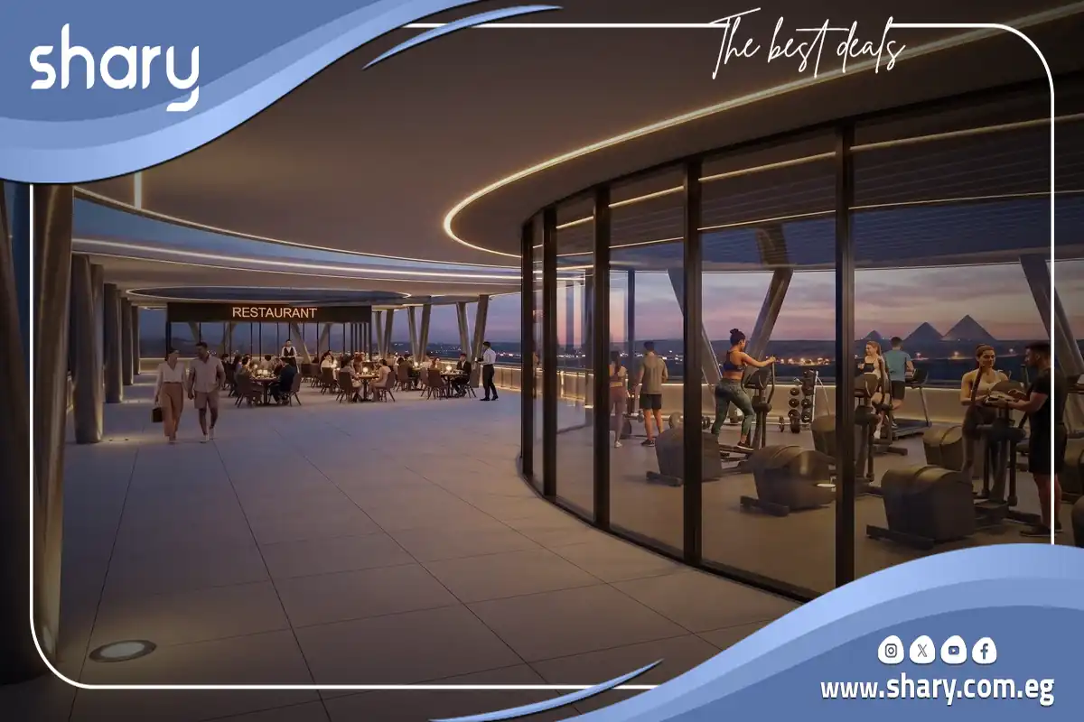 مول جيزة كراون تاورز أكتوبر Giza Crown Towers شركة سيجمنتس 4 للتطوير العقاري 8 مشروع جيزة كراون تاورز أكتوبر