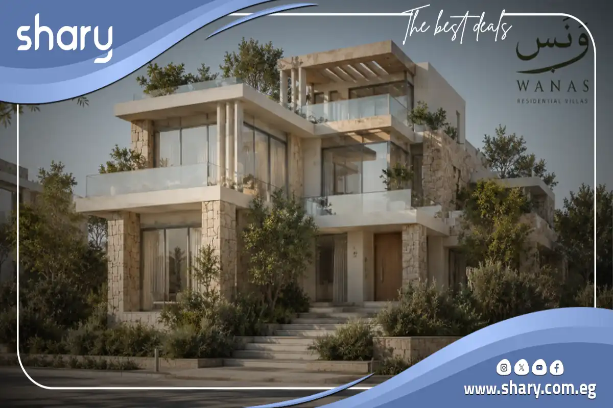 كمبوند ونس أكتوبر Wanas Compound October شركة كونكريت للتطوير العقاري 8 مشروع ونس اكتوبر