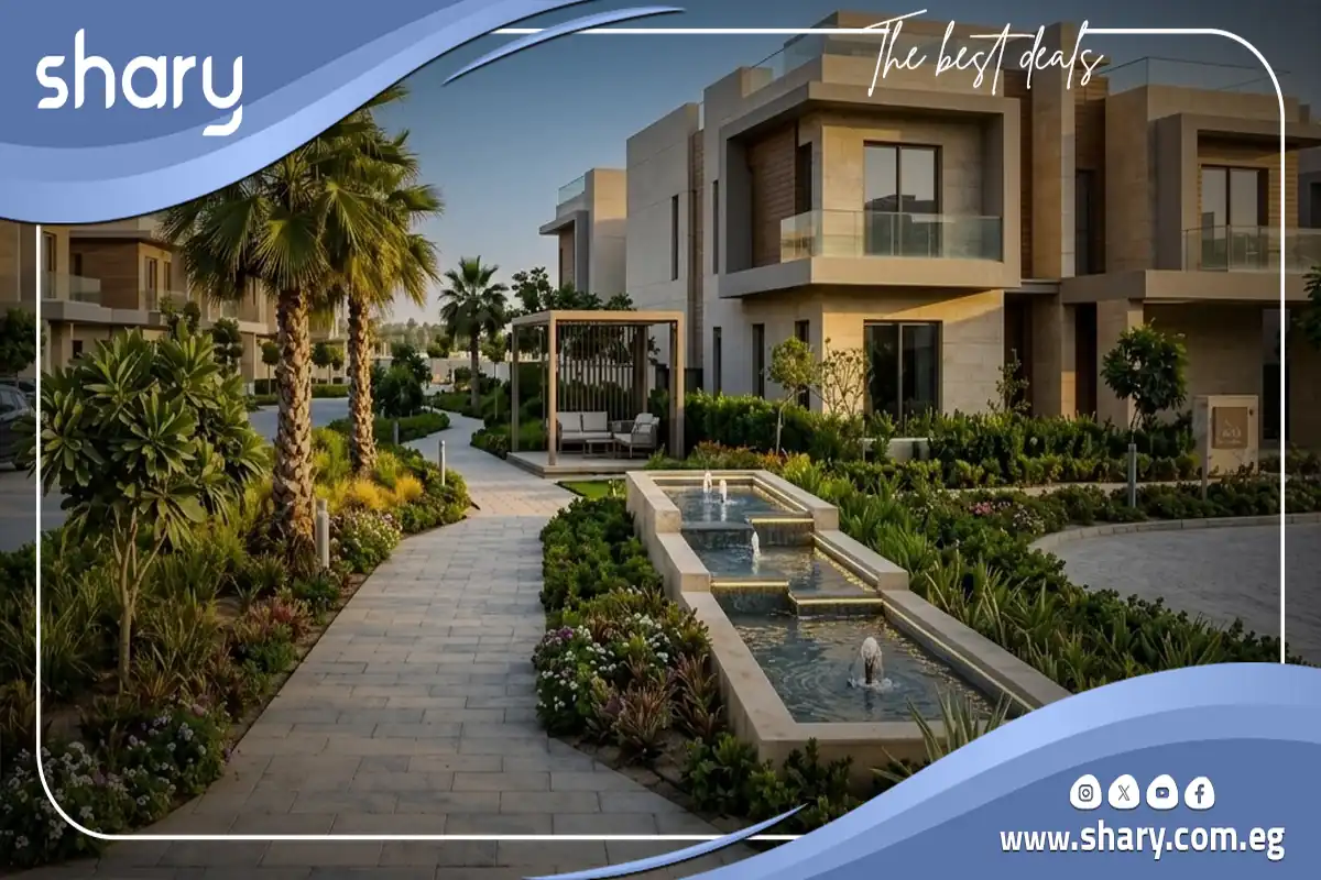 كمبوند ونس أكتوبر Wanas Compound October شركة كونكريت للتطوير العقاري 10 wanas compound