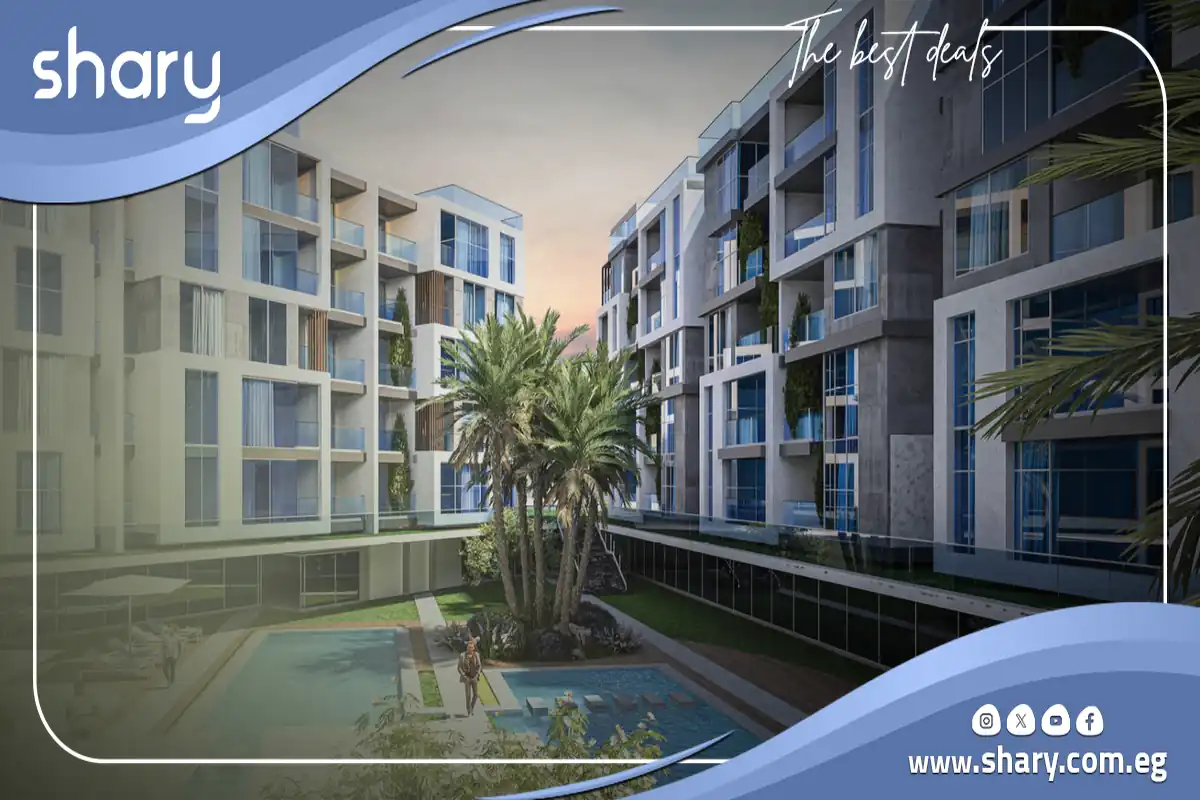 كمبوند دارفيل ريزيدنس 6 أكتوبر Darvell Residence Compound 6 October شركة وايت إيجل للتطوير العقاري 8 شقق مشروع دارفيل ريزيدنس 6 اكتوبر