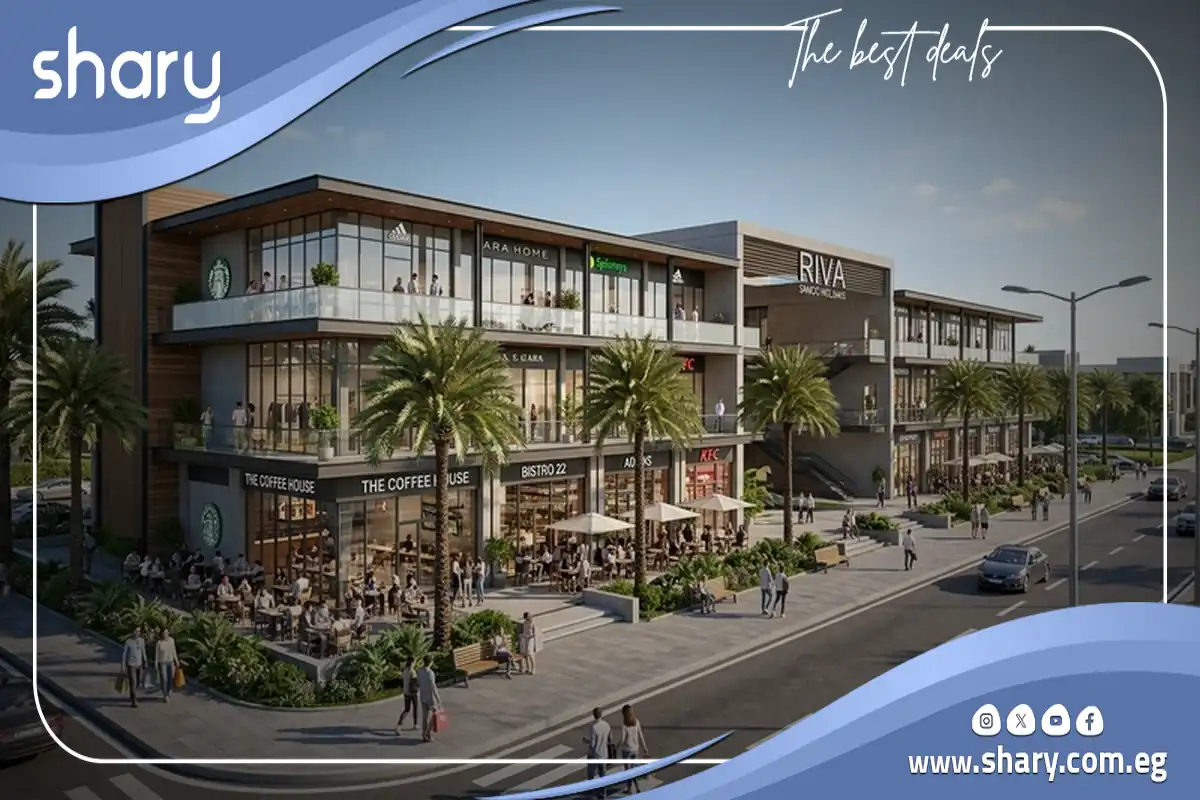 مول ريفا استريب القاهرة الجديدة Riva Strip Mall New Cairo شركة سامكو للتطوير العقاري 8 ريفا استريب التجمع الخامس