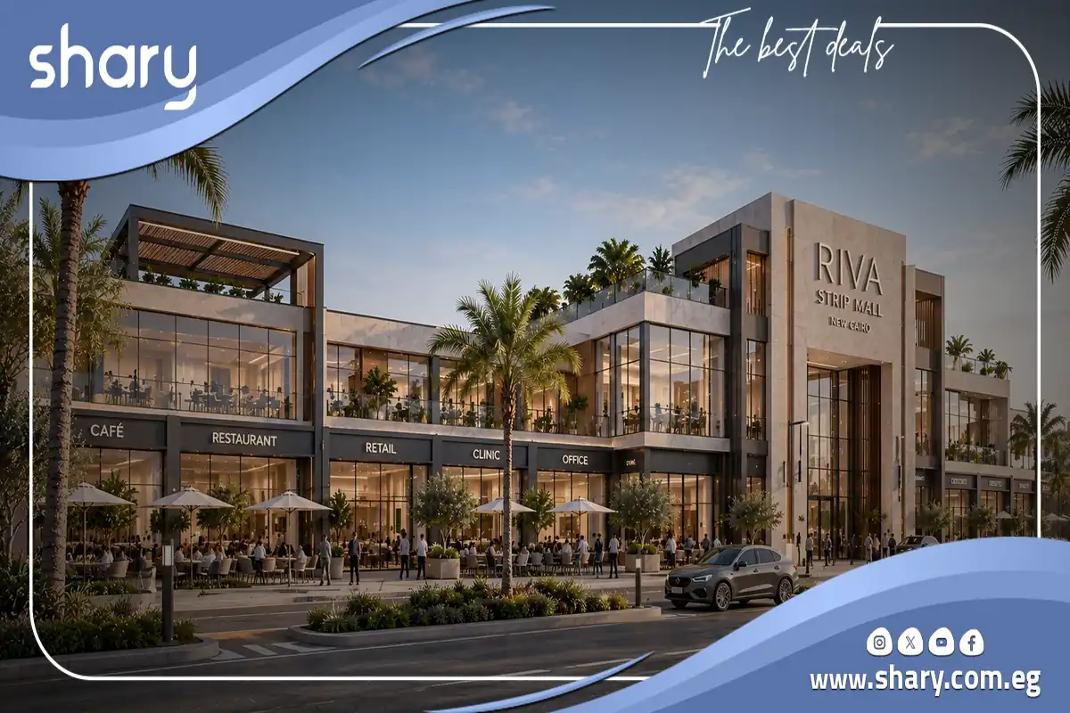 مول ريفا استريب القاهرة الجديدة Riva Strip Mall New Cairo شركة سامكو للتطوير العقاري 7 ريفا استريب مول القاهرة الجديدة
