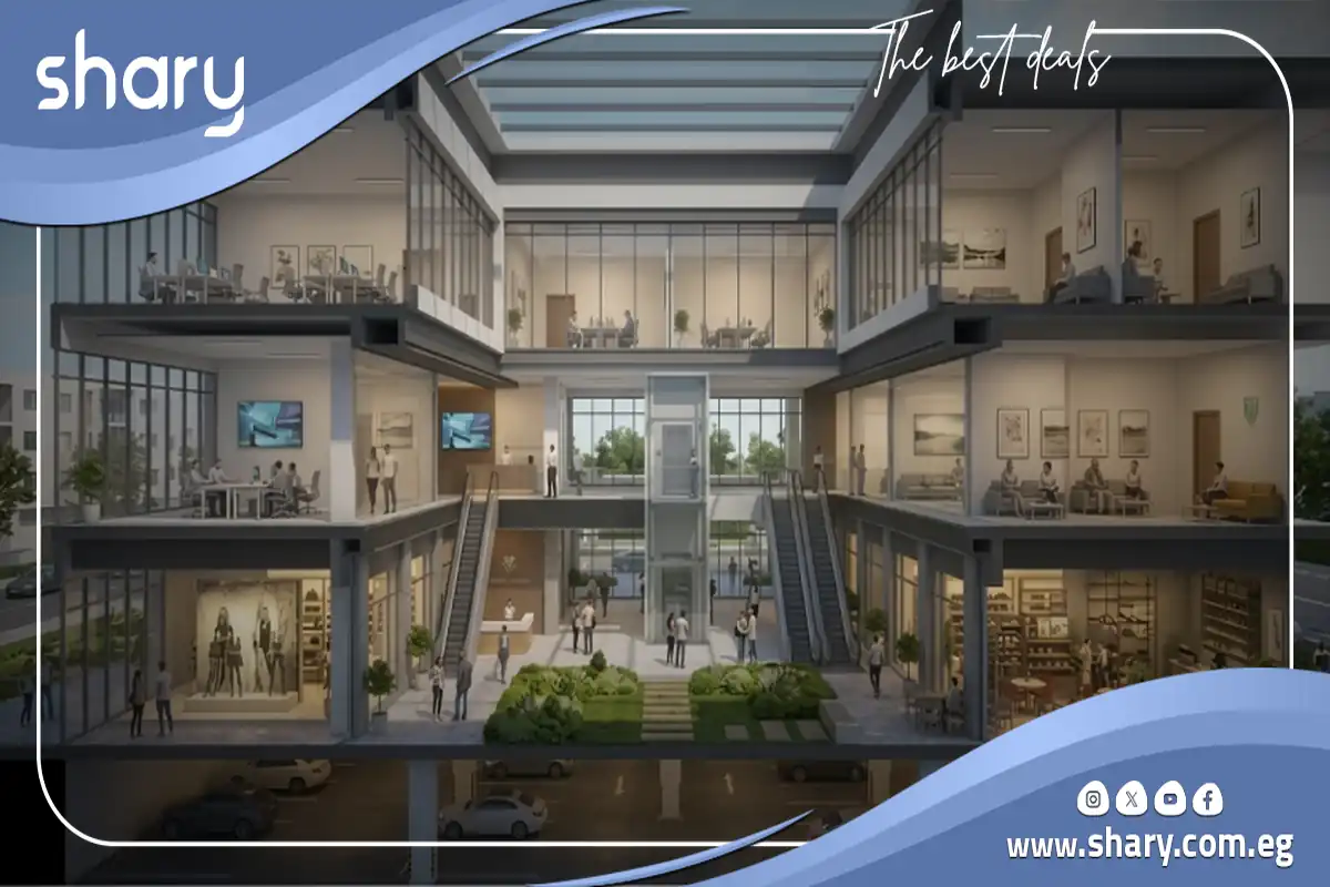 مول نيفي 26 الشيخ زايد Navy 26 Mall Sheikh Zayed شركة HDP للتطوير العقاري 8 نيفي 26 مول زايد
