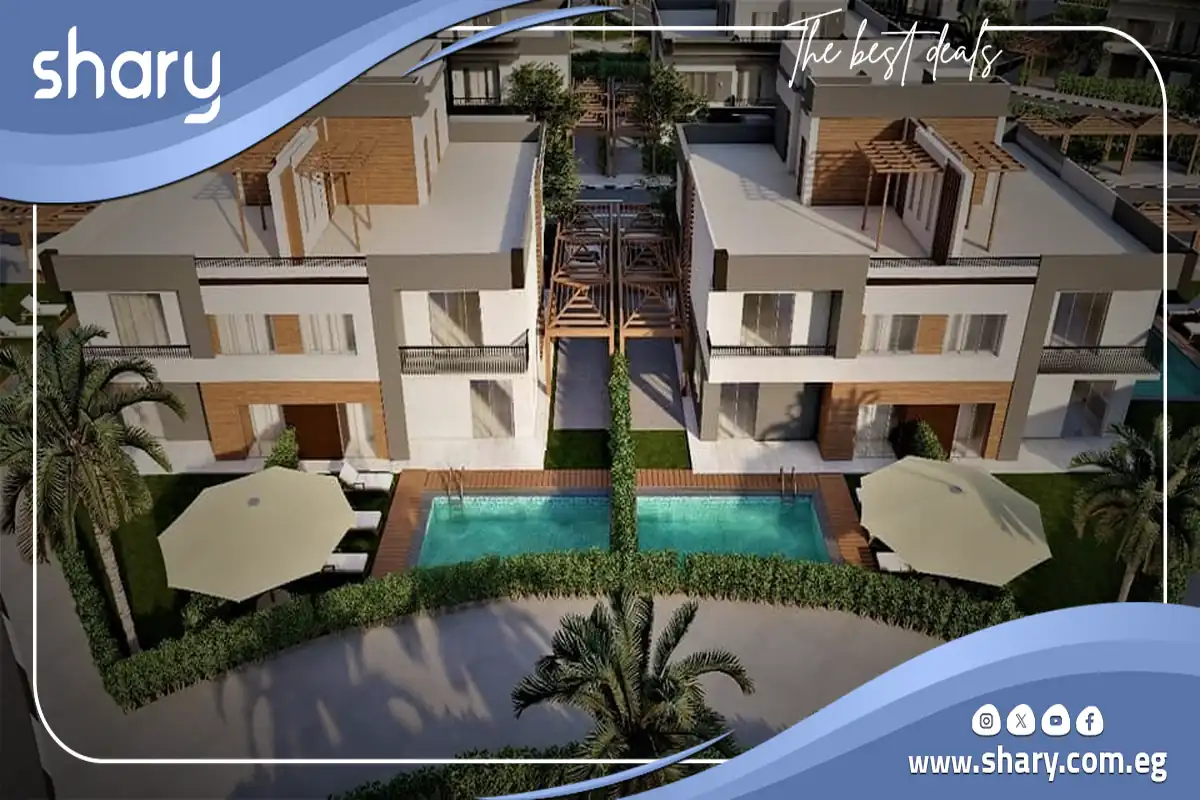 كمبوند استر 2 زايد الجديدة Aster 2 Compound New Zayed شركة ريكون للتطوير العقاري 8 فلل للبيع في كمبوند استر 2 زايد الجديدة