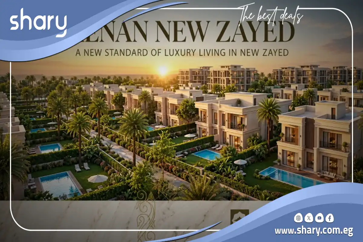 كمبوند كنان نيو زايد Kenan Compound New Zayed شركة أوريا للتطوير العقاري 7 Kenan New Zayed Compound