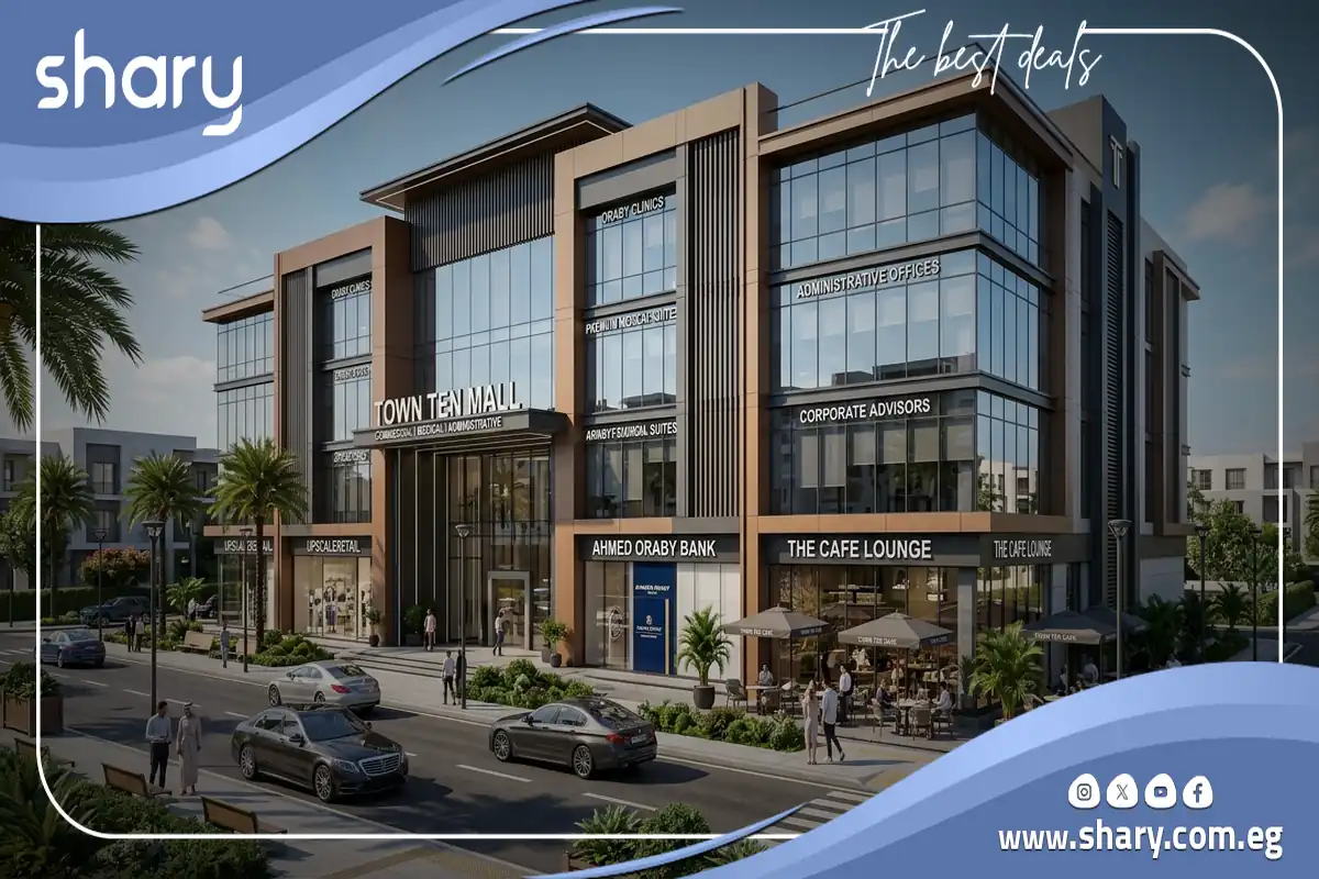 Town Ten Mall New Oraby Walk El Obour City by Mazaya Developments 10 Town Ten New Oraby Walk El Obour City