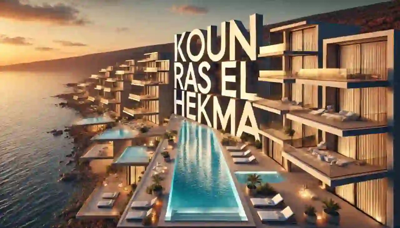 قرية كون راس الحكمة الساحل الشمالي koun Ras El Hikma 2025