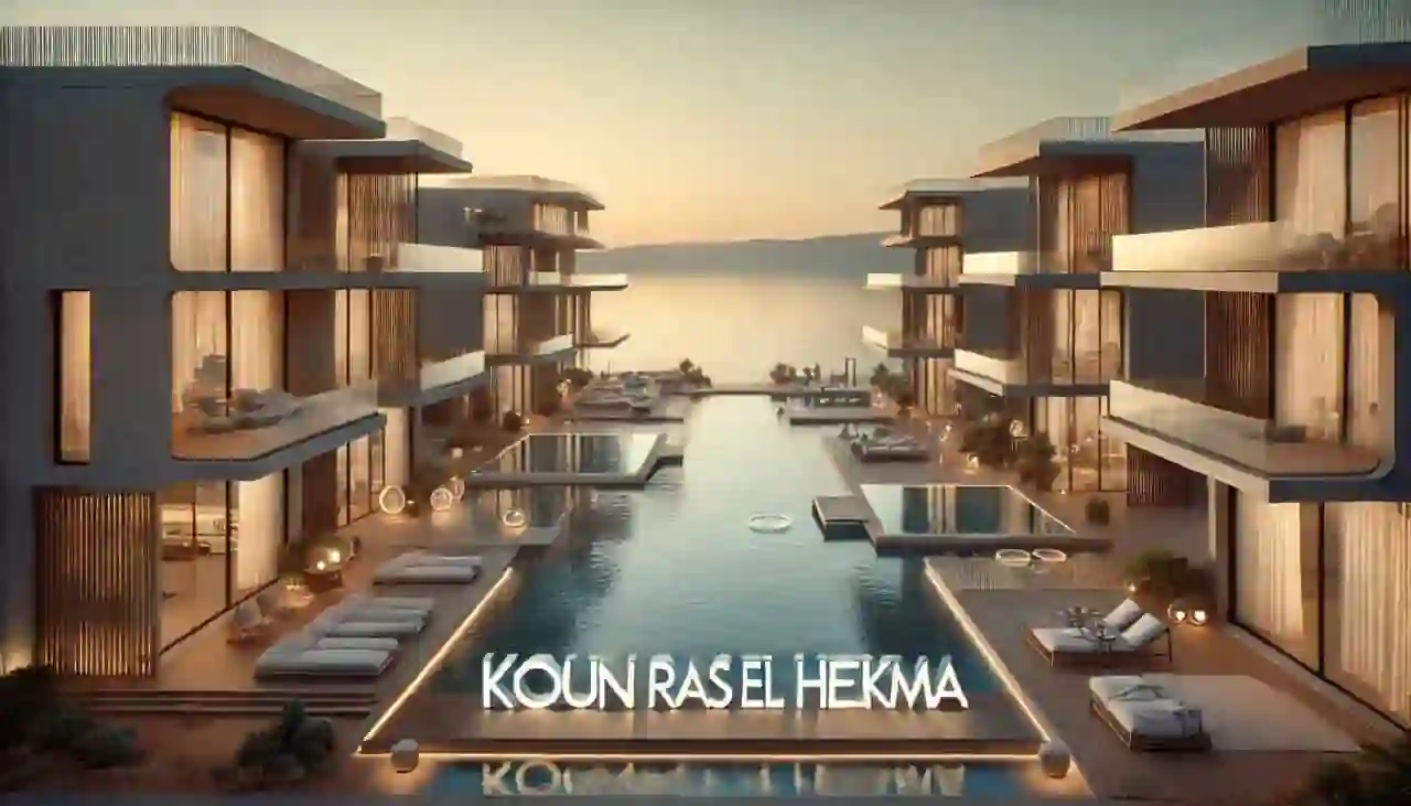 قرية كون راس الحكمة الساحل الشمالي koun Ras El Hikma 2025