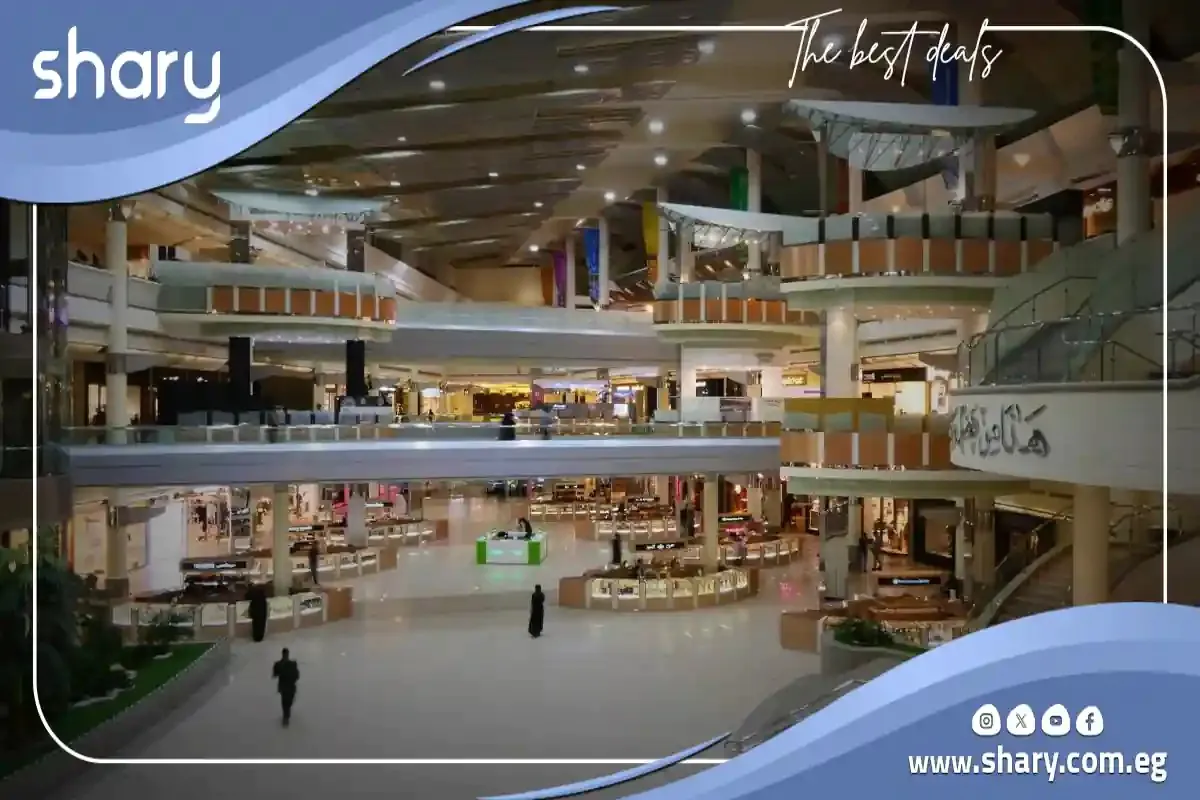 Administrative unit for sale in Central Walk Mall Madinaty with an area of 40 square meters