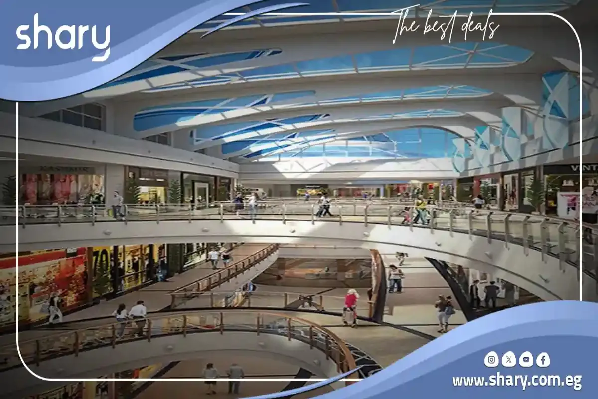 Medical clinics for sale in Central Walk Mall Madinaty with an area of 50 square meters